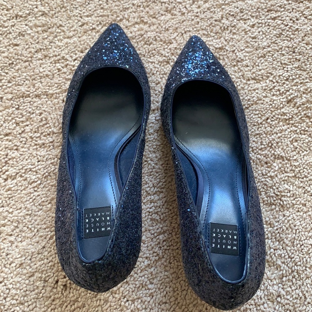 Black House White Market blue heels size 8